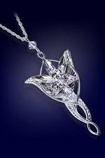 Der Herr der Ringe - Anhänger Arwens Abendstern (versilbert)