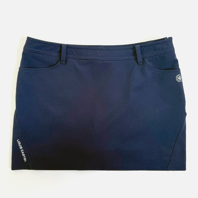 Louis Castel Navy Skort Golf Tennis Pickleball Women's US Sz 4 Small
