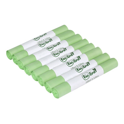 200 x Mini 3L kompostierbare Caddy Beutel - kleine Küche Lebensmittel Abfall Behälter