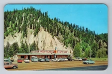 Haugan MT-Montana, Lincoln's Silver S Bar And Gift Shop, Vintage Postcard