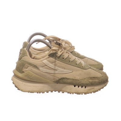 Fila, Trainingsschuhe, Größe: 38 1/2, 3RM02772-100, Leder, Weiß/Grau, Damen #tMb