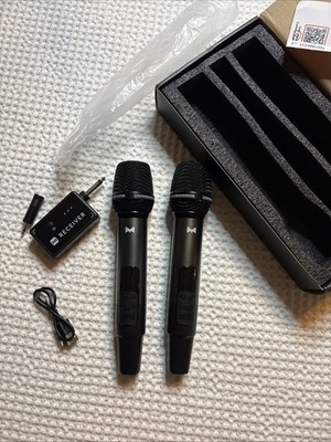 professional wireless microphone system - 2 Microphones And Receiver