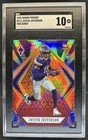 2020 Panini Phoenix Justin Jefferson RC Fire Burst Rookie #111 Vikings SGC 10
