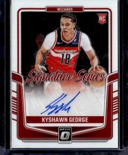 2024-25 Donruss Optic #SS-KYS Kyshawn George Signature Series