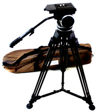 CARTONI C20S HEAD DA SYS TIEDKN T-PANBAR BIGPLATE MIDSPR 3FEET BAG SERVICED 77Lb