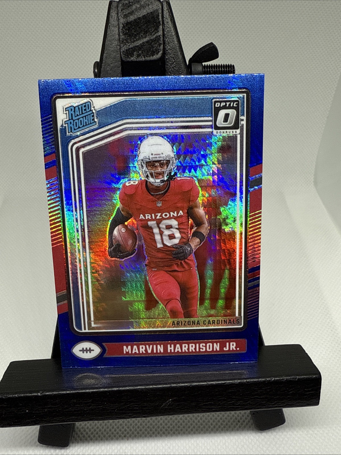 2024 Panini Donruss Optic Rated Rookie Marvin Harrison Jr. #276 Blue Scope Prizm