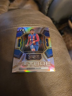 2023-24 Panini Select La Liga Alejandro Balde Future Silver Prizm #4 Barcelona