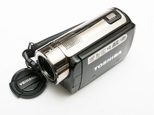 WORKING Camcorder Toshiba Camileo H30 HD Camcorder HDMI 1080p 5xOPT ZOOM SD 16GB