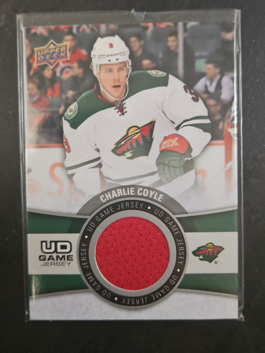 2015-16 Upper Deck Game Jerseys Series I Charlie Coyle Patch