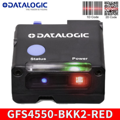 Datalogic Gryphon GFS4550-BKK2-RED 2D MP Red Barcode Scanner Reader RS232 Cable