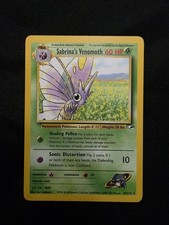 Sabrina's Venomoth 34/132 Gym Heroes Rare Pokemon