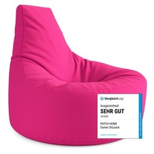 Patchhome Gamer Sitzsack Sitzkissen Beanbag  Player Lounge Sessel Kissen NEU