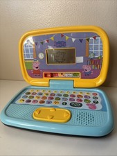 VTech Peppa Pig: Play Smart Laptop Interactive Learning Toy for Kids VGC Used
