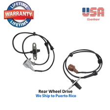 2 ABS Wheel Speed Sensor Rear Left & Right Fit:Frontier 05-10 &12-13 & 16-19 RWD