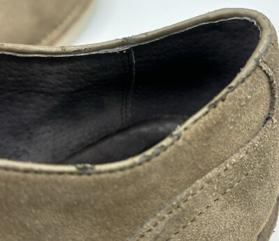 John Varvatos Star USA Sid Eva Suede Derby Taupe Brown Oxford Men Size 9 M John Varvatos Star USA Sid Eva Suede Derby Taupe Brown  main image 4
