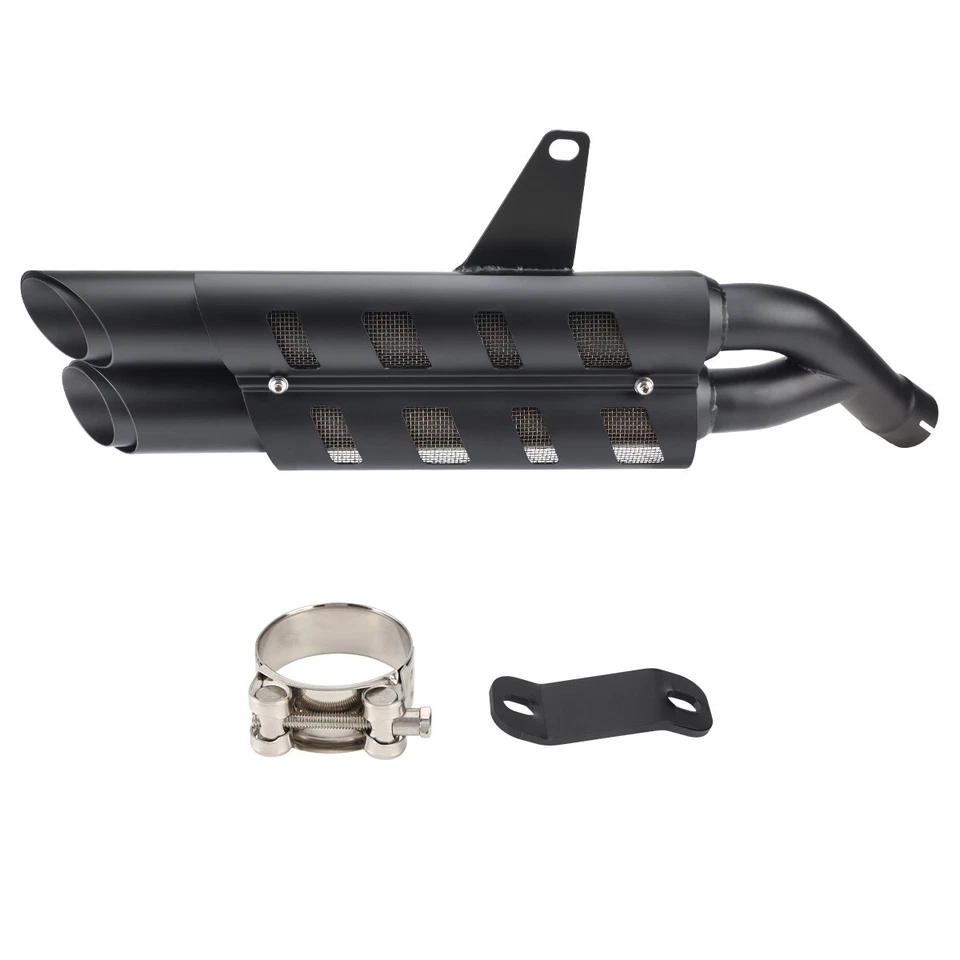 Exhaust Header Muffler Double End Pipe For Honda Rebel CMX300 CMX500 2017-2025 - Image 4 of 4