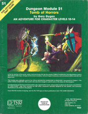 S1 Tomb of Horrors (1e) Advanced Dungeons Dragons AD&D 1st Edition SOFTCOVER