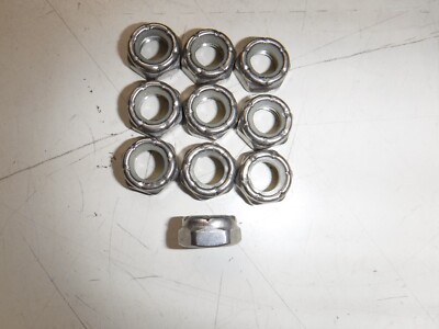 Lot De 100 Écrous Hexagonaux Raccords 3/8-16 Acier Inox - Finition 18-8