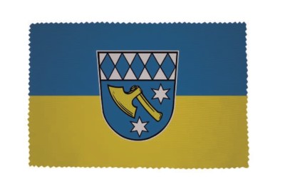 Glasreinigungstuch Brillenputztuch Fahne Flagge Dasing