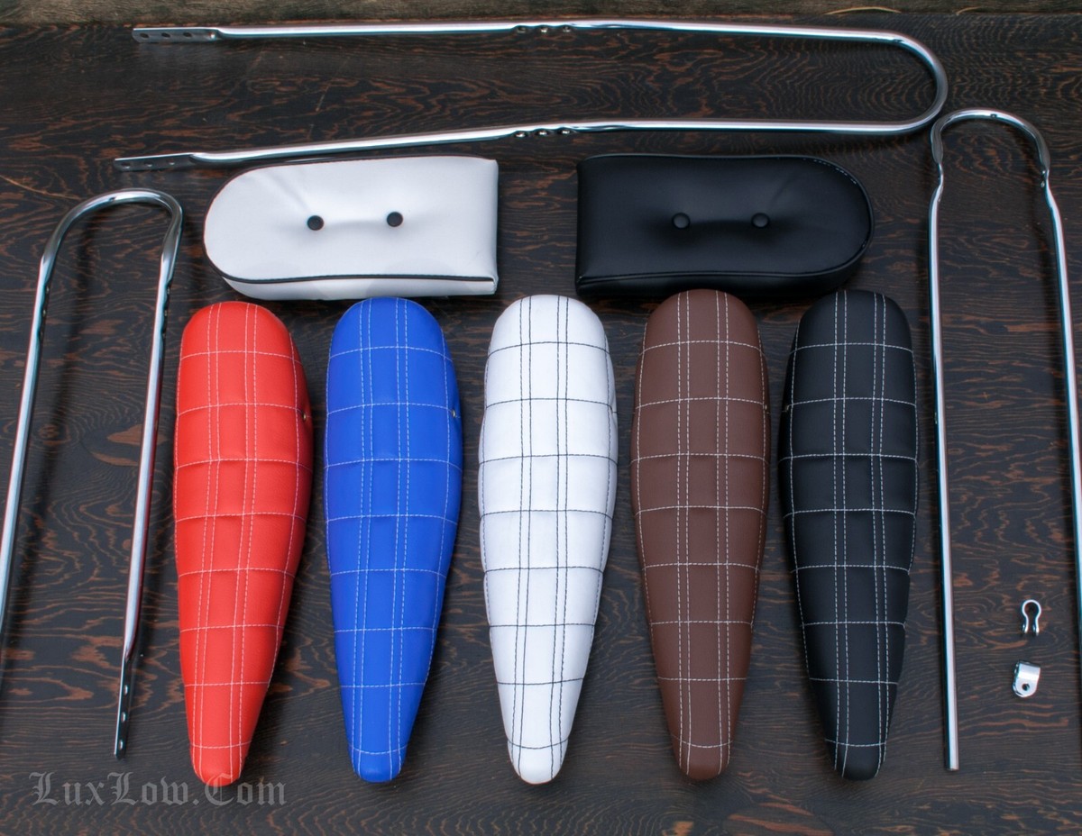 Plaid Stitch BANANA SEAT SISSYBAR Vintage Schwinn Stingray Bicycle