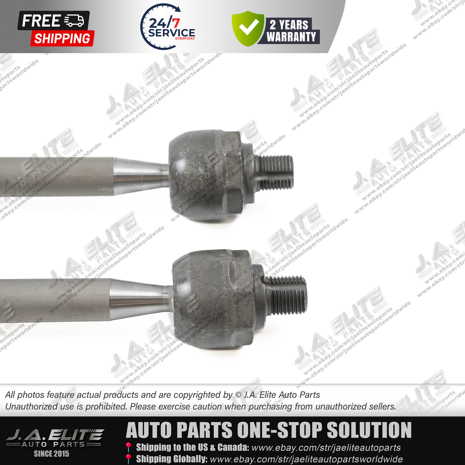 2pcs Inner Tie Rod Ends fit Bentley Mulsanne (2010+) 3Y1422075L