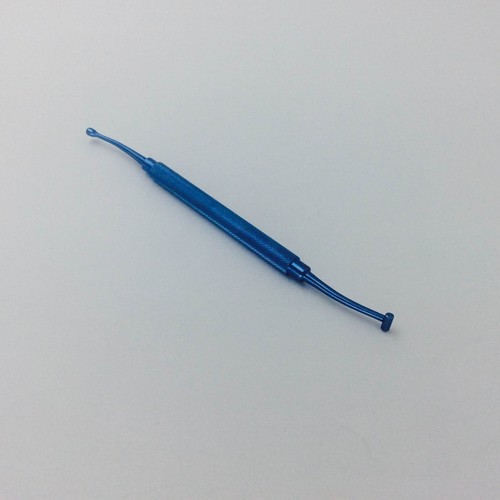 Double-ended Titanium Scleral Depressor surgical ophthalmic surgical instrument - Picture 3 of 4