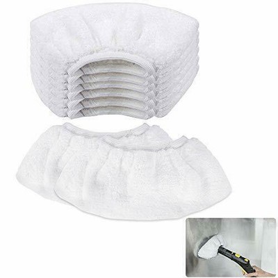 8x Mikrofaser-Tuchset Kompatibel für Kärcher Dampfreiniger EasyFix SC2, SC4  SC3