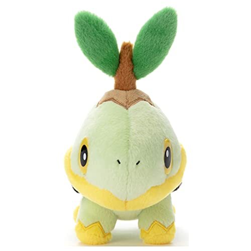 TAKARATOMY A.R.T.S Pokémon I Choose You Pokemon Get Turtwig Plush JAPAN FedEx