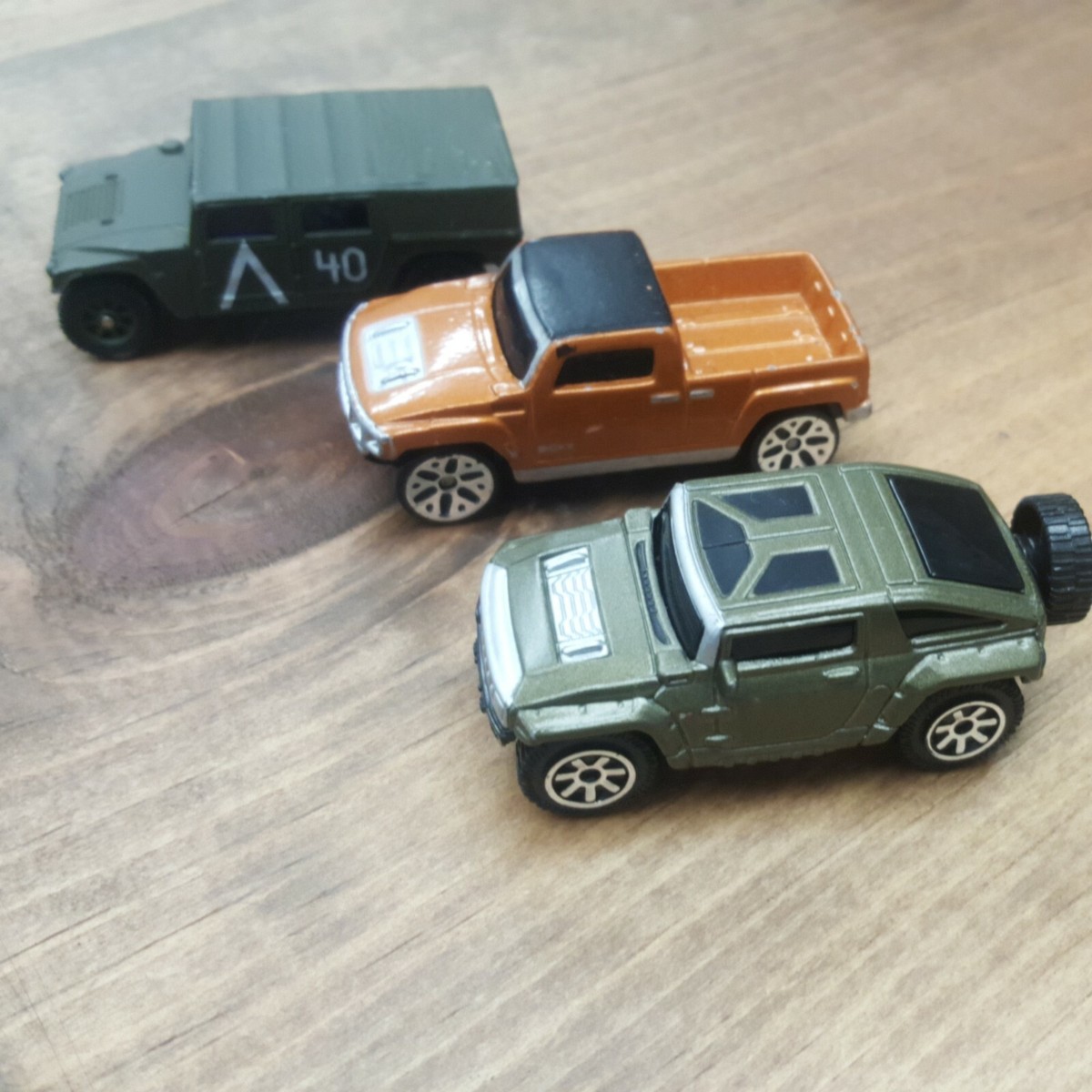 Maisto Hummer Lot Hx Concept Orange H3t H1 commando Hum-V