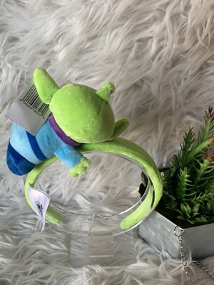 Disney Green Alien Plush Headband with Purple Trim Toy Story Alien Plush Ear Headband for Adults | Disney Store main image 3