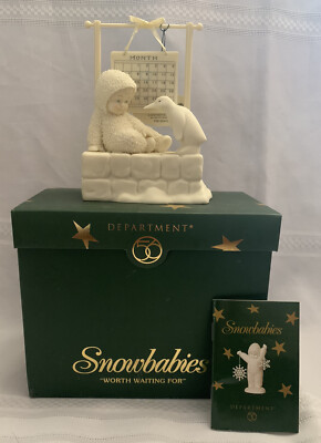 Department 56 Snow Babies Snowbabies Worth Waiting For 2004 Figure