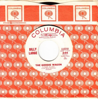 Billy Large – The Goodie Wagon / Big Yellow Peaches 7