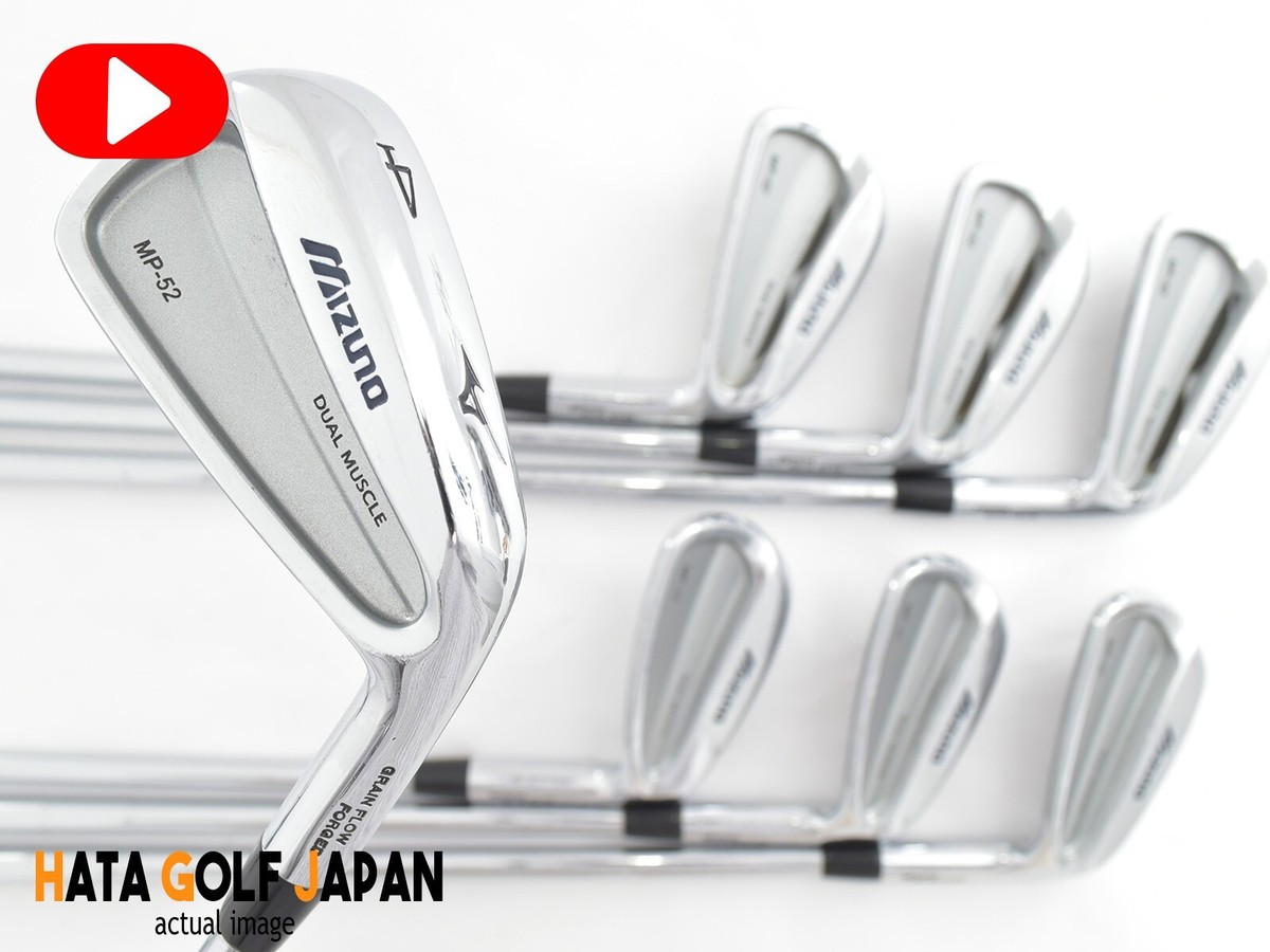 【レフティ】 ミズノ MP-52 5-PW 6本 NS950 S　状態良好 美品 7Pcs MIZUNO MP-52 Iron set 4-5-6-7-8-9-P PW Stiff Flex RH