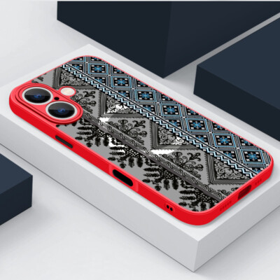 For iPhone 16 15 14 13 Pro Max 12 Mini 11 7 8 Magsafe Acrylic Pattern Case Cover