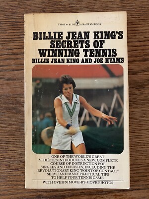 SECRETS OF WINNING TENNIS Billie Jean King & Joe Hyams | eBay