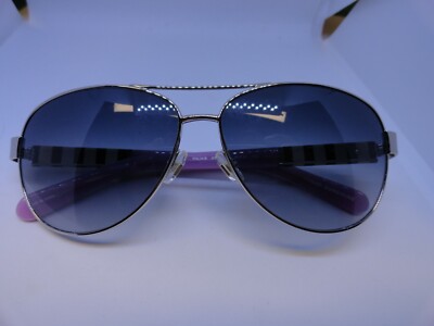 Kate Spade Blue and Pink Aviator Sunglasses Kate Spade Adelais/s WR9GO Pilot Sunglasses Brown Blue  main image 3