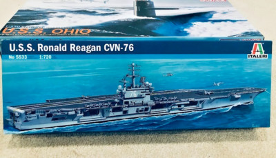 1/720 USS Ronald Reagan CVN-76  ~~ Italeri #5533