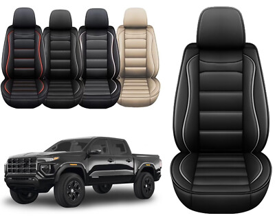 Front Row 2-Seats For GMC Yukon 2007-2023 Faux Leather Car 2-Seat Covers Cushion