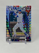 2021 Mosaic Baseball Kris Bryant Will To Win Prizm Card #WTW3