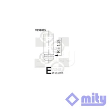 Fits Smart City-Coupe Roadster Fortwo 0.7 Exhaust Outlet Valve Mity 1600500027