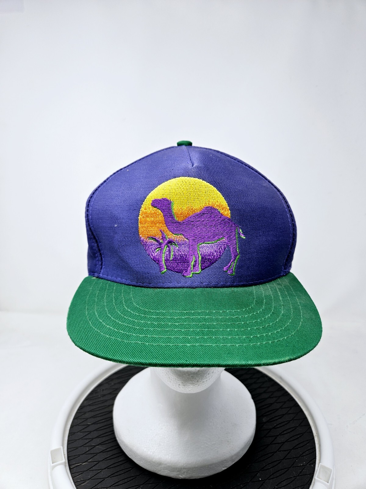 Vintage Camel Embroided 90s Snapback Hat Cigarettes Promotional FAST SHIPPING