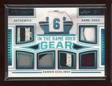 2020-21 ITG Used Gear Platinum Blue #ITGUG28 Sandis Ozolinsh 2/7