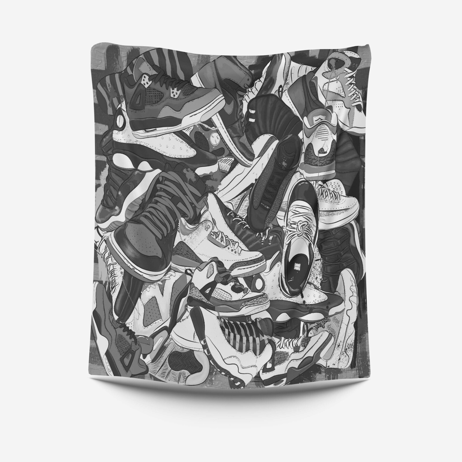 Sneakers Shoes Blankets, Sneakers Shoes Blanket, Shoes Decor, Sneakers Gift-image