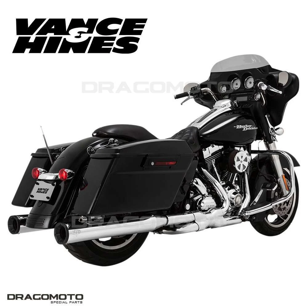 1996 1998 Harley FLHT 1340 Electra Glide Standard 16706 Pot Exhaust Vance