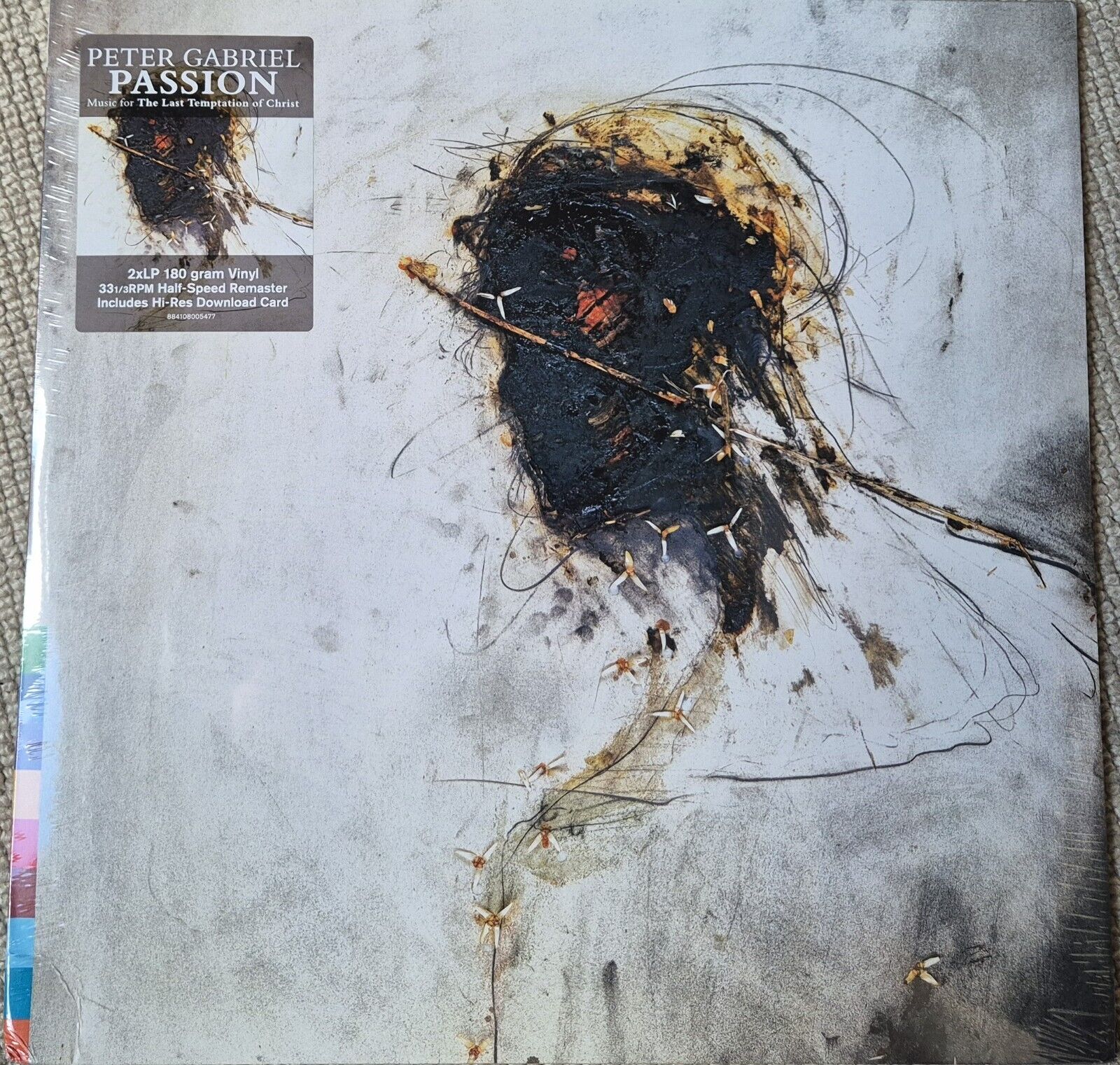 PETER GABRIEL - PASSION 1/2 SPEED REMASTERED NEW / SEALED DOUBLE LP (2022)