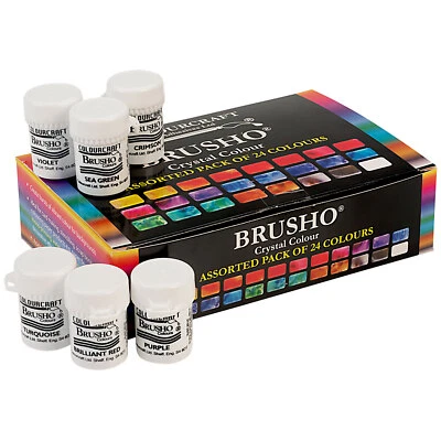 Colourcraft Brusho Pack of 24