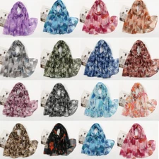 Muslim Women Printed Scarf Hijab Wrap Headscarf Shawl Scarves 180*85cm Islamic