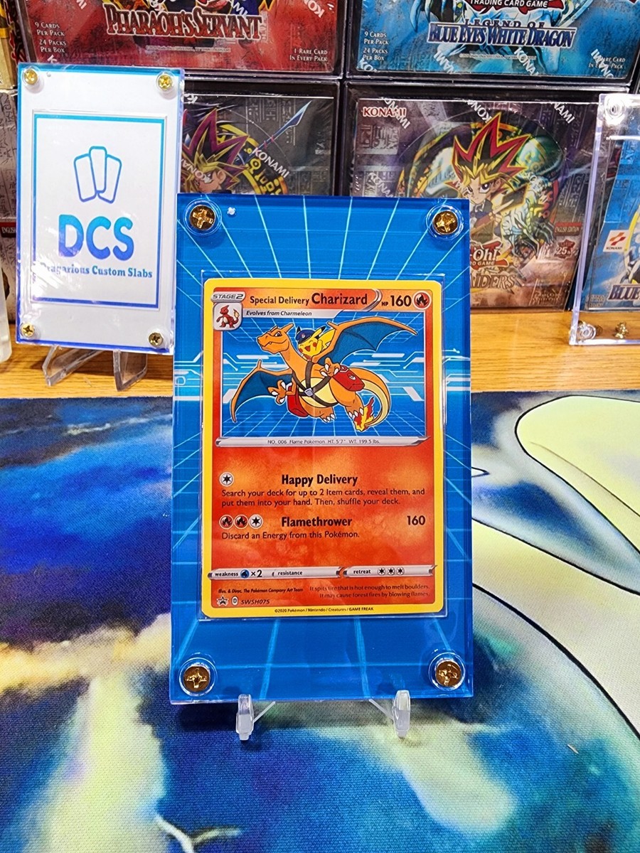 Pokemon Special Delivery Charizard SWSH075 Extended Artwork Case