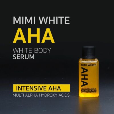 Mimi White AHA Body Serum Intensive AHA w Original Box & Serial