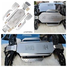 Stainless Steel Chassis Armor Protection for ARRMA 1/7 FIRETEAM TACTICAL UNIT 6S